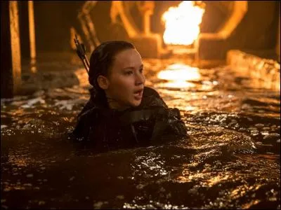 Par quoi Katniss et les autres se font-ils attaquer dans les égouts du Capitole dans le livre ?