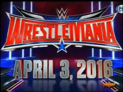 Quelle marque de chocolat est le sponsor de WrestleMania 32 ?