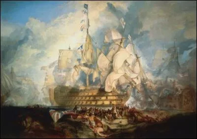 Qui a peint "La bataille de Trafalgar" ?