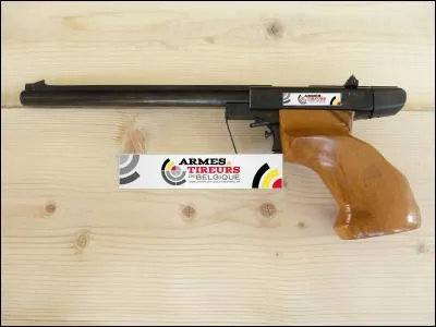Ce pistolet à un coup a fait fureur dans les années 80.
C'est un ...