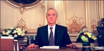 Il a été une seule fois candidat à l'élection présidentielle : en 1995 où il obtient 18, 5% des voix, sans pouvoir accéder au second tour. De qui s'agit-il ?