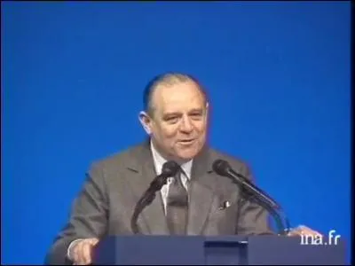 Une seule candidature à l'élection présidentielle : en 1988, où il obtient 16, 5% des voix. De qui s'agit-il ?