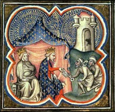 Le fils de Louis VII, Philippe-Auguste, pris part en 1189 à la troisième croisade, s'emparant de la ville de...