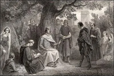 Selon la légende, sous quel arbre s'asseyait-il pour rendre la justice ?