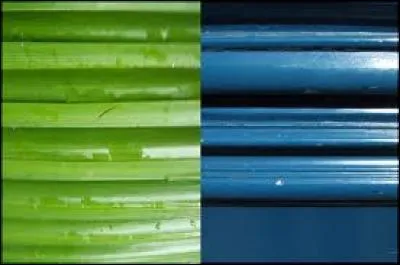 Si je m&eacute;lange du vert et du bleu, j'obtiens du...