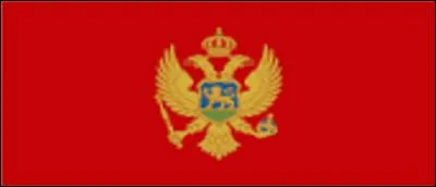 Que manque-t-il au drapeau du Monténégro sur cette image ?