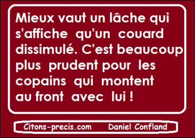 Tu ne parviens plus à suivre, que lâches-tu ?