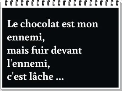 Aux cartes, quand tu veux passer ton tour, que lâches-tu ?