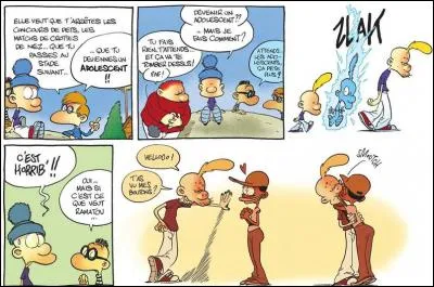 Titeuf finira par tomber amoureux de Ramatou.