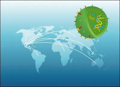 Épidémie qui s'étend sur un ou plusieurs continents :