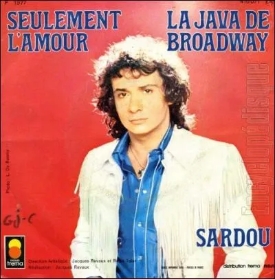 La Java de Broadway est apparue en...