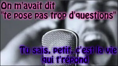 Qui a chanté "Qui a le droit ?" ?