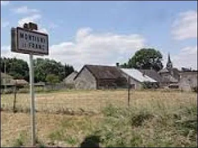 Commune de l'Aisne, Montigny-le-Franc se situe dans la nouvelle r&eacute;gion ...