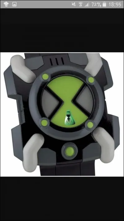 De quelle couleur est la montre de Ben ?