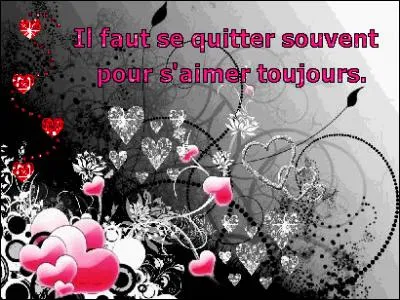 Et voici venue l'heure :