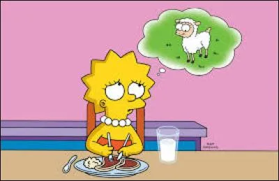 Depuis quelle saison Lisa est-elle végétarienne ?