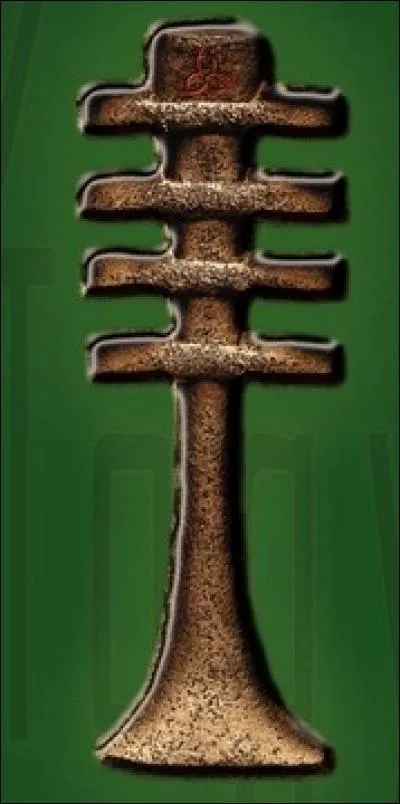 Que vous évoque le signe hiéroglyphique "djed" ?