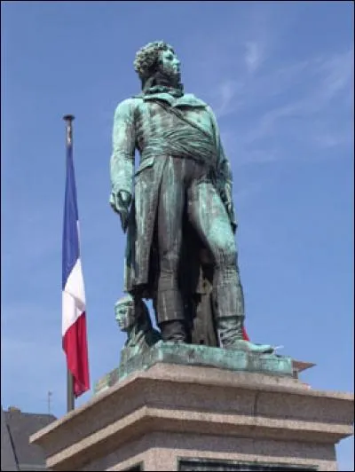 Où se trouve cette statue de Kléber ?