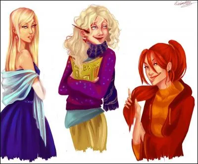 Dans la saga, un de ces trois personnages est une Française (dans la vraie vie). Qui ?