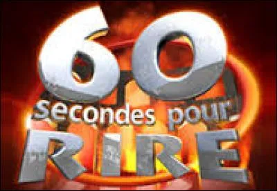 Qui a présenté l'émission "60 secondes pour rire" diffusée en 2007 sur France 2 ?