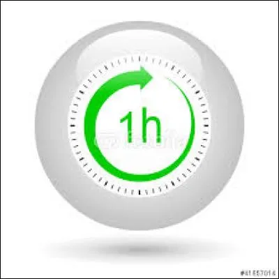 Combien y a-t-il de secondes dans une heure ?
