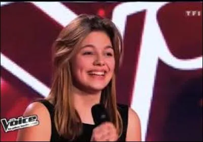 Elle a participé à l'émission "The Voice saison 2", en 2013. Quelle chanson a-t-elle interprétée aux auditions à l'aveugle ?