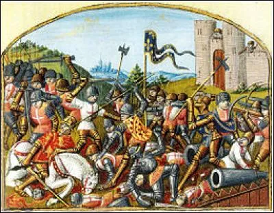 En 1453, quelle bataille, où l'armée anglaise est décimée, mit fin à la guerre de Cent Ans ?