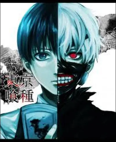 De quelle couleur sont les cheveux de Ken Kaneki au début de la saison 1 ?