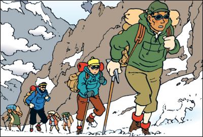 Quel est le nom de l'album de Tintin où celui-ci part à la recherche d'un ami qui a disparu ?