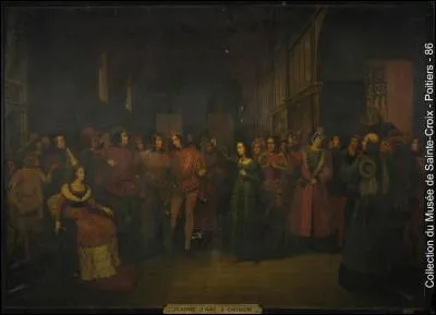 Elle a conduit le roi Charles VII au trne de France. Qui est-elle ?