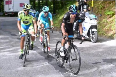 Au Giro 2015, Porte et Contador taient prsents aux avants postes plus un autre maillot bleu ciel , mais qui est le coureur Astana ?