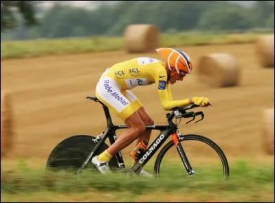 Voici Rasmussen ; combien de fois a-t-il t  maillot  pois  ?