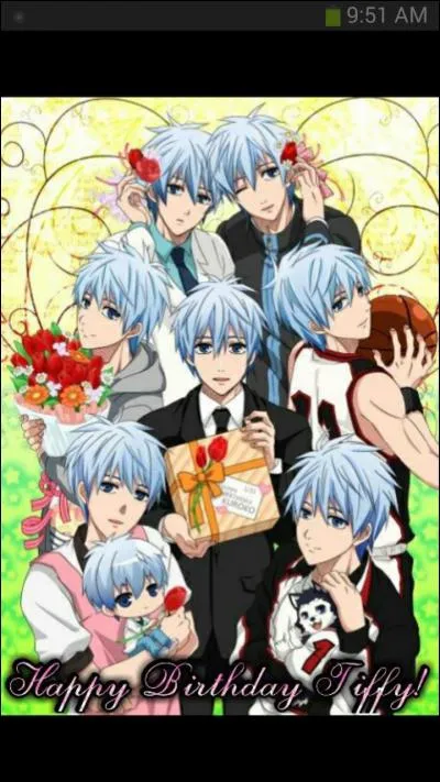 Quelle est la date de naissance de Kuroko ?