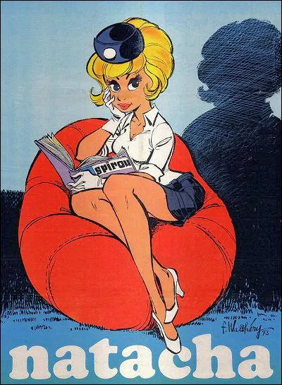 Une hôtesse de l'air, sexy et intelligente, qui vit des histoires policières et de science-fiction, arrivée en 1970 dans "Spirou" mais créée en 1965, s'appelle :