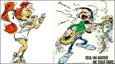 Quel second personnage voit ses tenues se libérer au fil des gags ? Elle vit une histoire platonique avec le "héros" et a un petit air lutin.