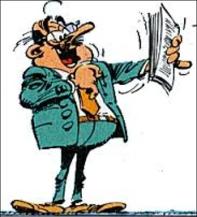 Personnage de l'univers de Gaston, celui-ci se nomme ...