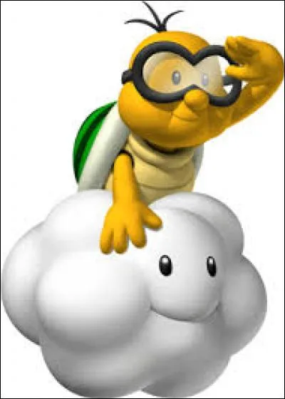 Dans quel univers Lakitu et son petit nuage souriant apparaissent-ils ?