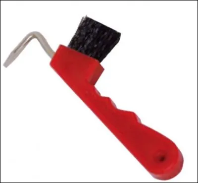 Quel outil sert à nettoyer les sabots du cheval ?