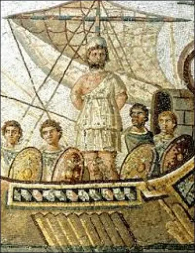 Avec quelle personne s'est-il rendu à Troie pour essayer de retrouver Hélène ?