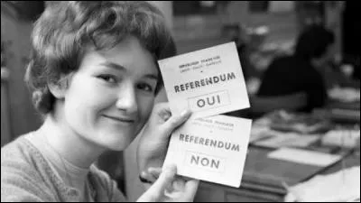 Ce 8 avril 1962, les Français votent. Sur quelle question porte ce référendum ?