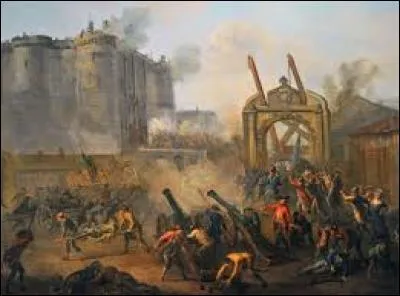 La prise de la Bastille a eu lieu le...