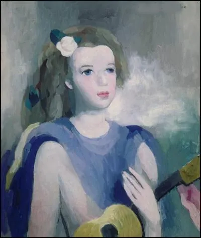 Qui a peint "La jeune fille à la guitare" ?