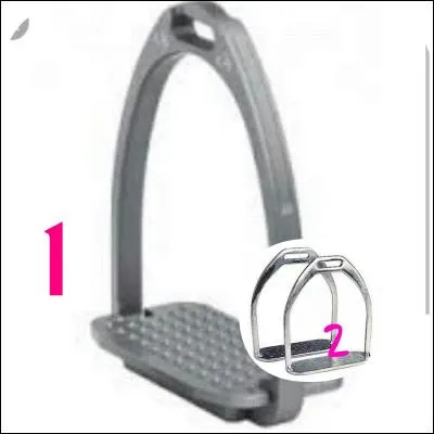 Quel est l'étrier le plus utilisé en obstacle ?