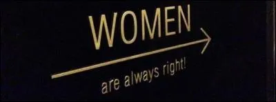 Comment pourrait-on interpréter ce panonceau ?