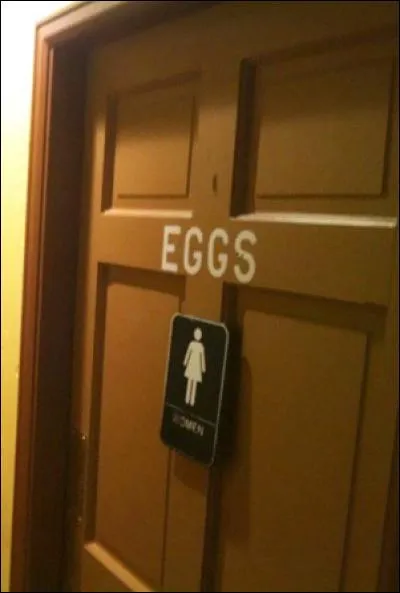 Très distinguée, cette enseigne vous indique le genre concerné. De quoi s'agit-il, en français ?