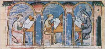 Où les moines copistes passaient-ils leur temps à écrire les textes religieux et autres livres ?