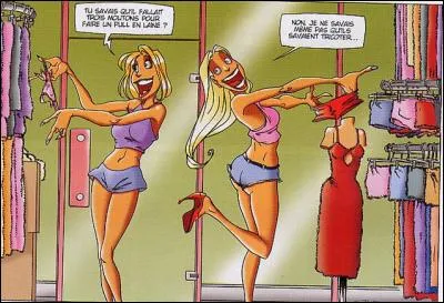 Terminez cette citation : J'ai ouvert mon armoire et j'ai raconté une bonne blague à mes fringues ...