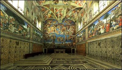 Lequel de ces artistes n'a pas participé à la décoration de la chapelle Sixtine ?