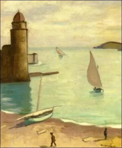 Qui a peint "Bateau de pêche revenant, Collioure" ?