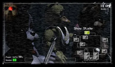 Quelle caméra ne fonctionne pas dans FNAF 1 ?